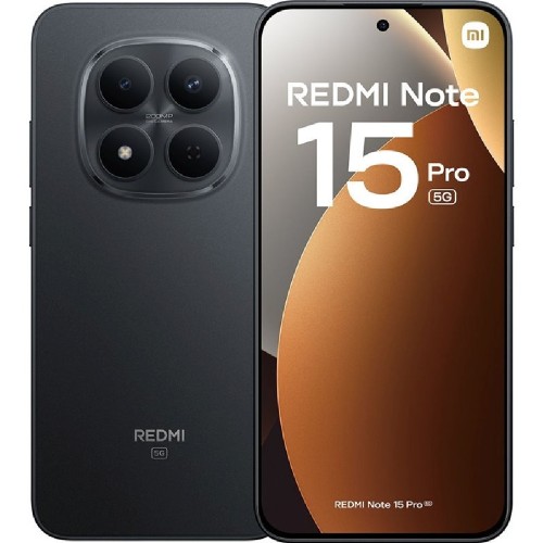 SMARTPHONE XIAOMI REDMI NOTE 15 PRO 5G 8/256GB DS 6.8"(MZB0M27EU) BLACK